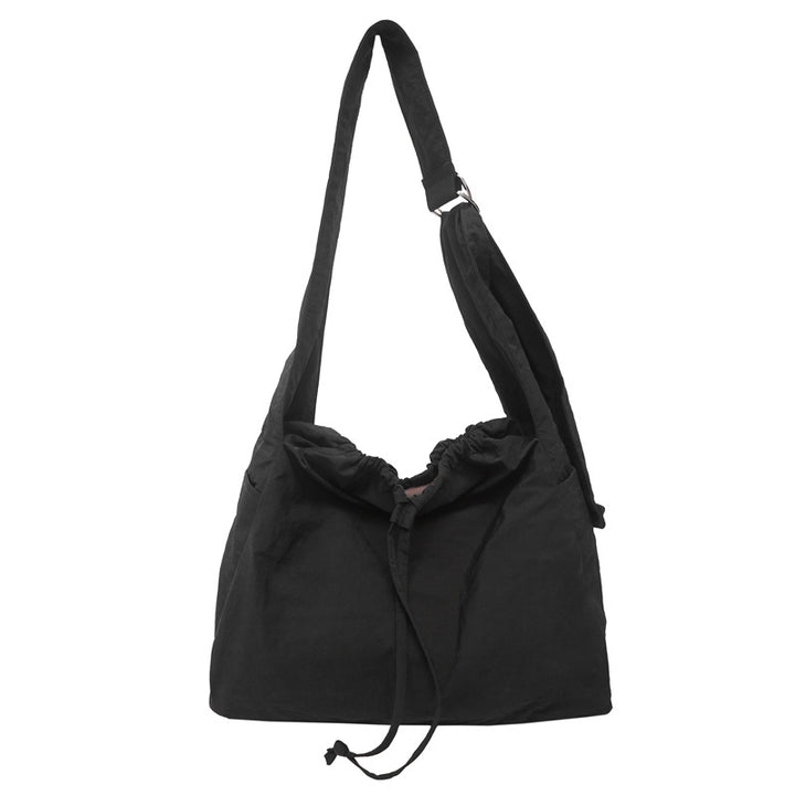 Lightweight Drawstring Shoulder Bag Bowlift