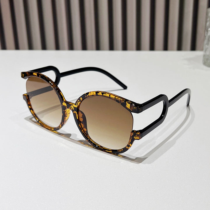 Avant-Garde Circular Frame Sunglasses Bowlift