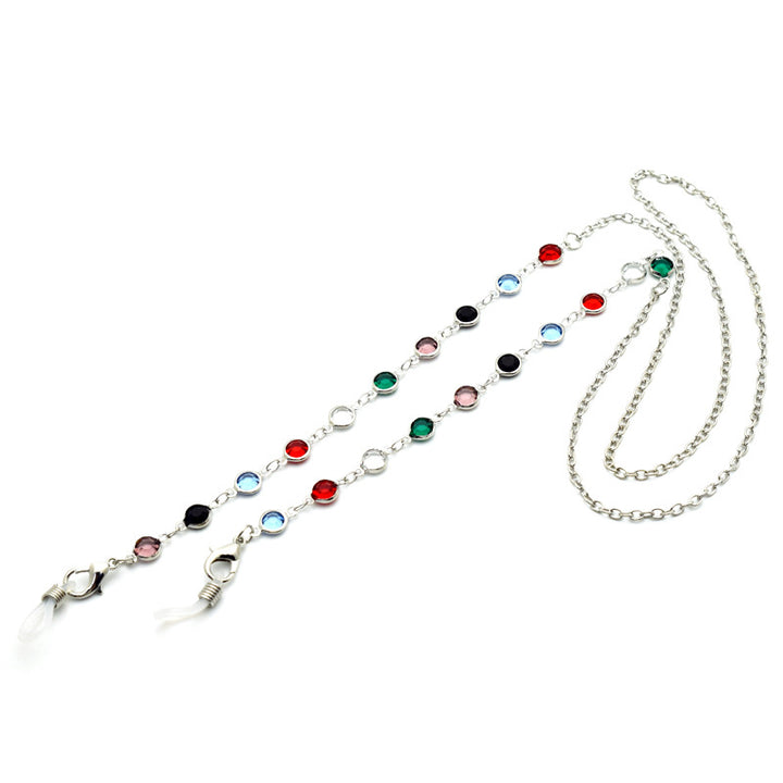 Decorative Gemstone Eyewear Chain Bowlift