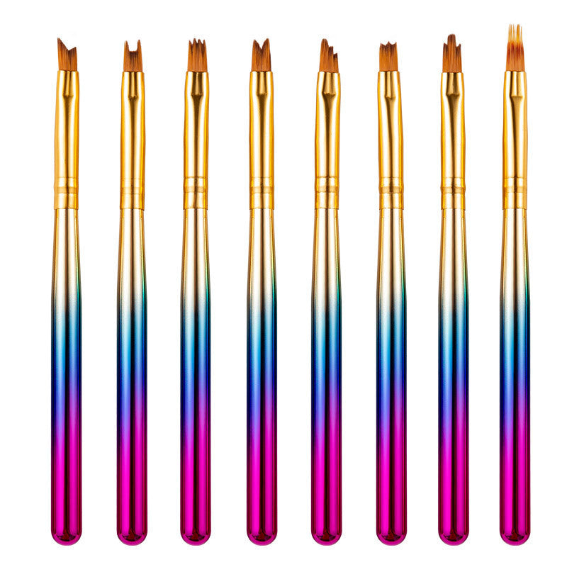 Professional Nail Art Detail Brush Set Bowlift