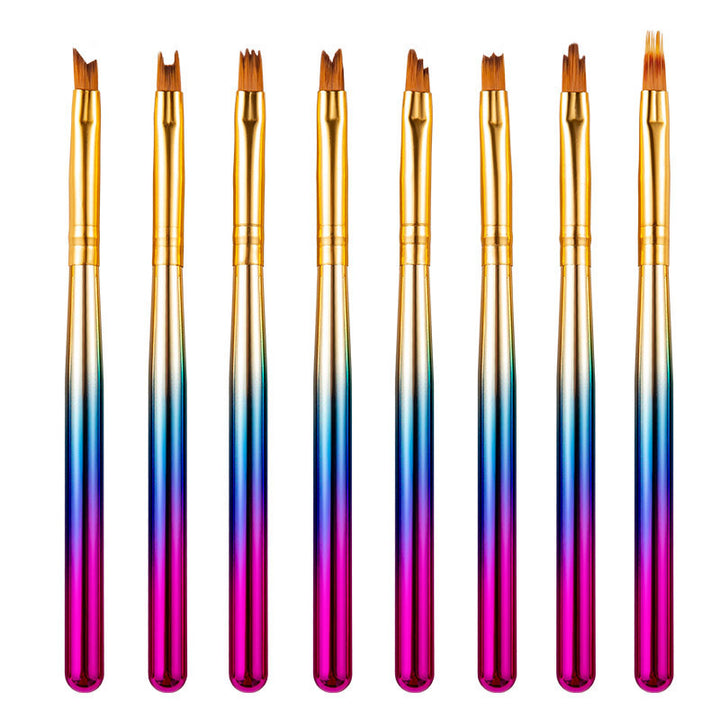 Professional Nail Art Detail Brush Set Bowlift