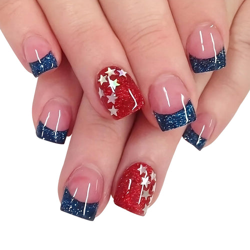 Glittering Nail Art Bowlift