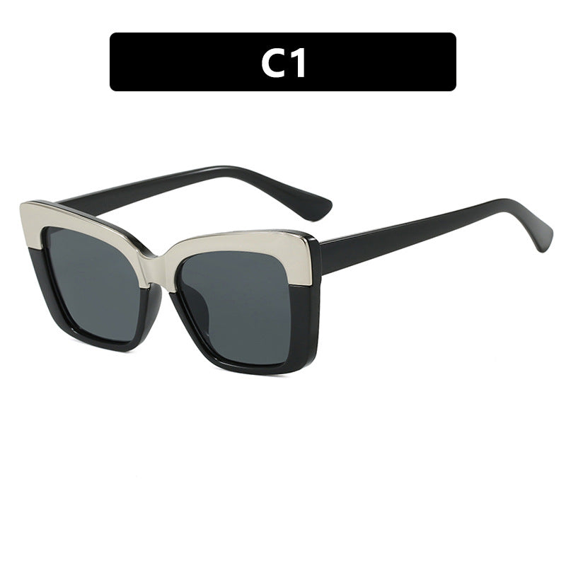 Women's fashionable glasses in trendy geometric design Bowlift
