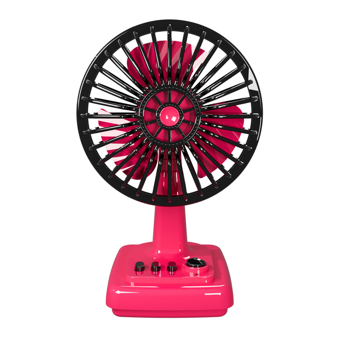 Women's Portable Table Fan with Flexible Control Bowlift
