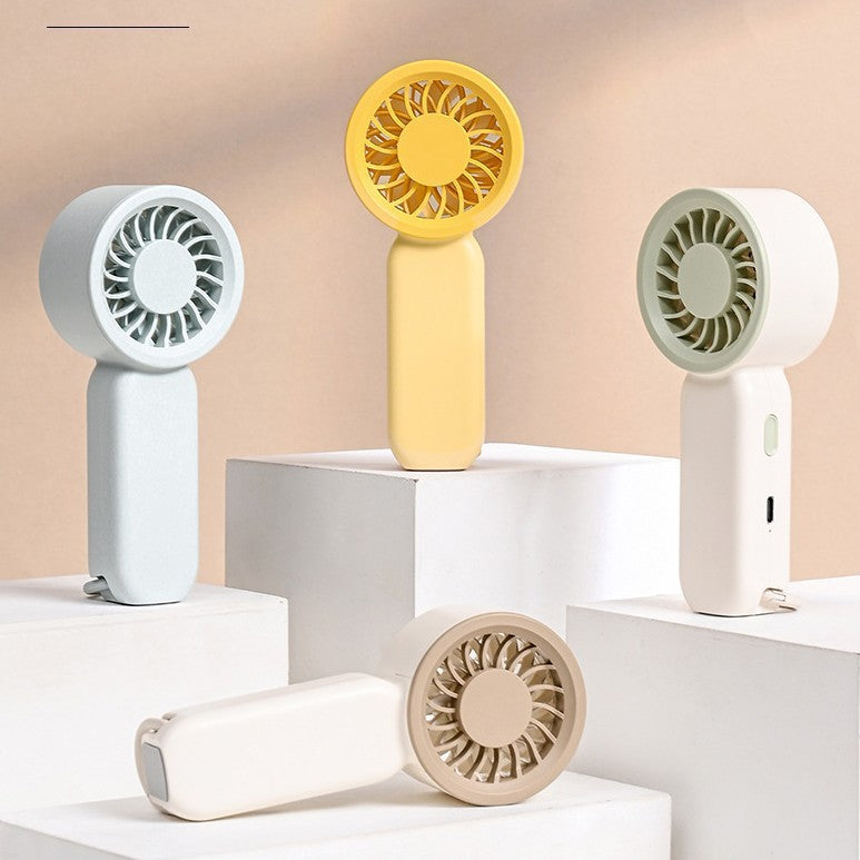 Unisex portable powerful handheld fan with battery and USB charging port Bowlift