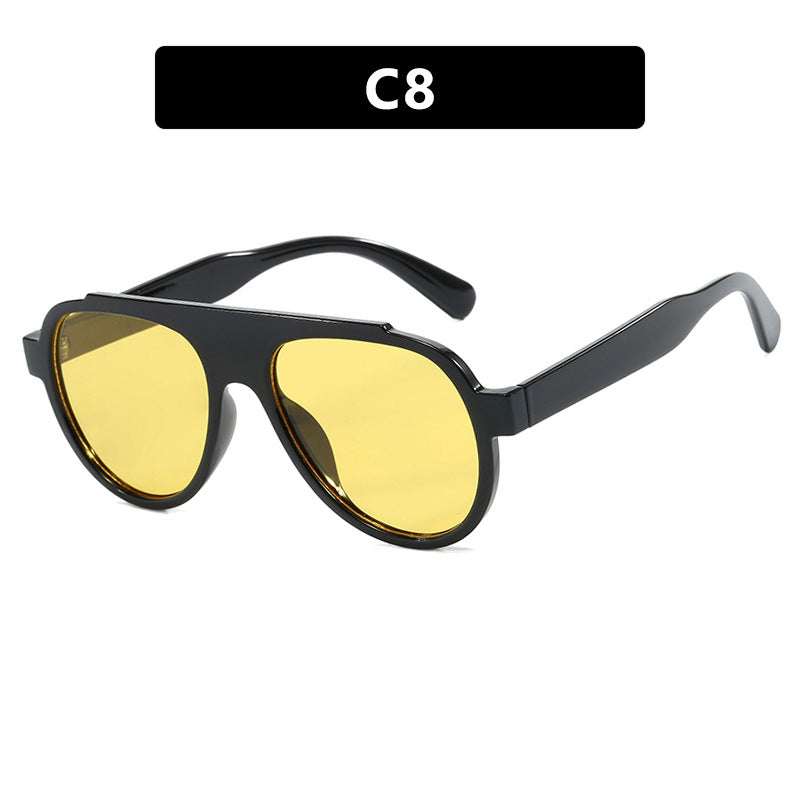 Women's stylish black sunglasses in modern design Bowlift