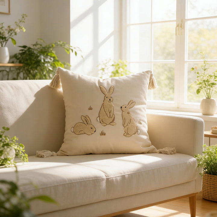 Women's pillowcase with cute bunny motif Bowlift