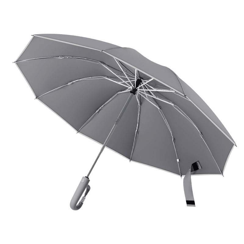 Ladies Smartphone Folding Umbrella Bowlift