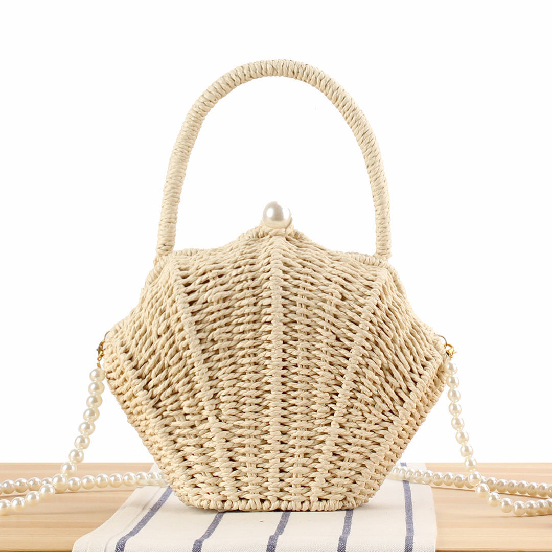 Handbag in Unique Shell Design Bowlift