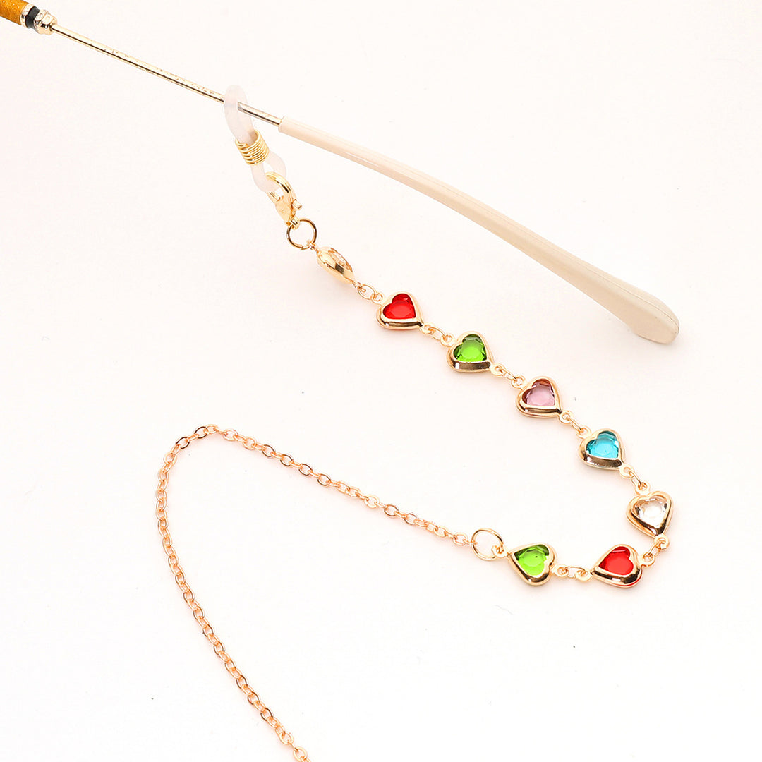 Heart-Shaped Eyewear Chain Bowlift