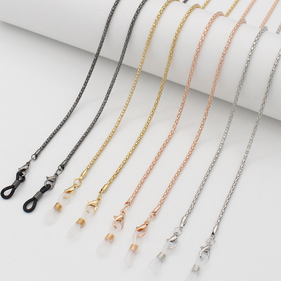 Elegant Pearl Chain Eyewear Holder Bowlift