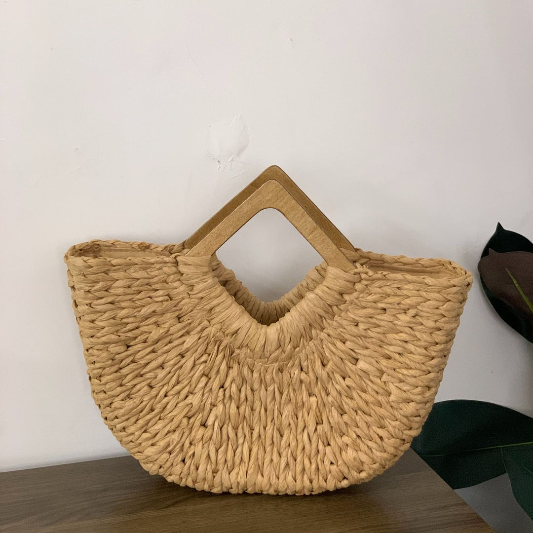 Handbag Made of Sustainable Woven Material with Stylish Design Bowlift