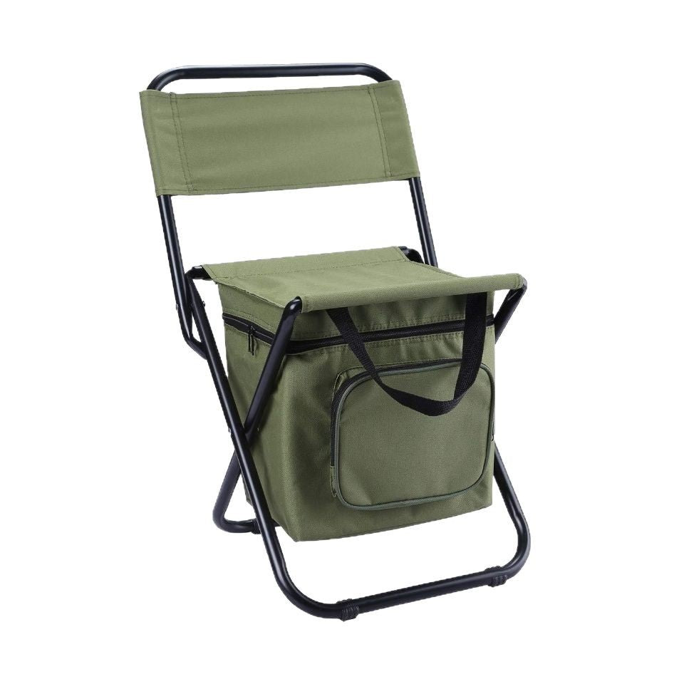 Women's Folding Chair with Cooler Bag Bowlift
