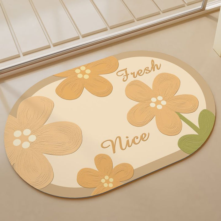 Decorative Motivational Bath Mat