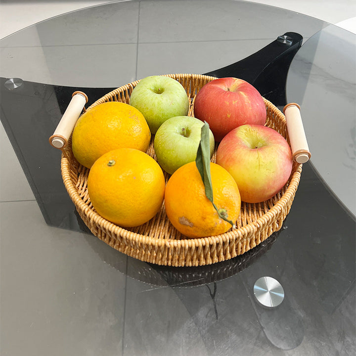 Nested Woven Serving Tray Bowlift