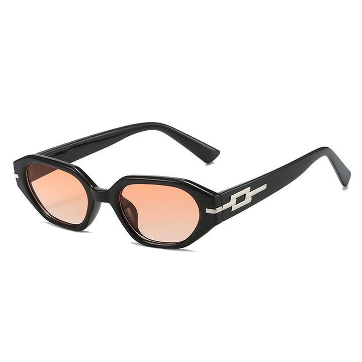 Elegant Retro Inspired Faceted Sunglasses Bowlift
