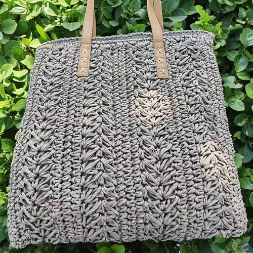 Hand-knotted beach bag Bowlift