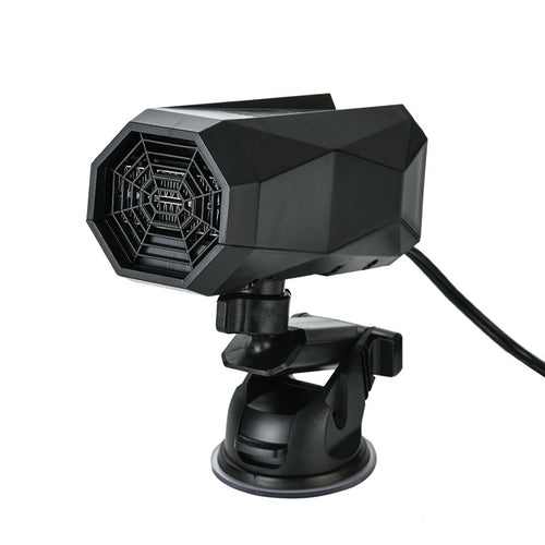 Unisex Portable 12V Car Fan with Adjustable Angle Bowlift