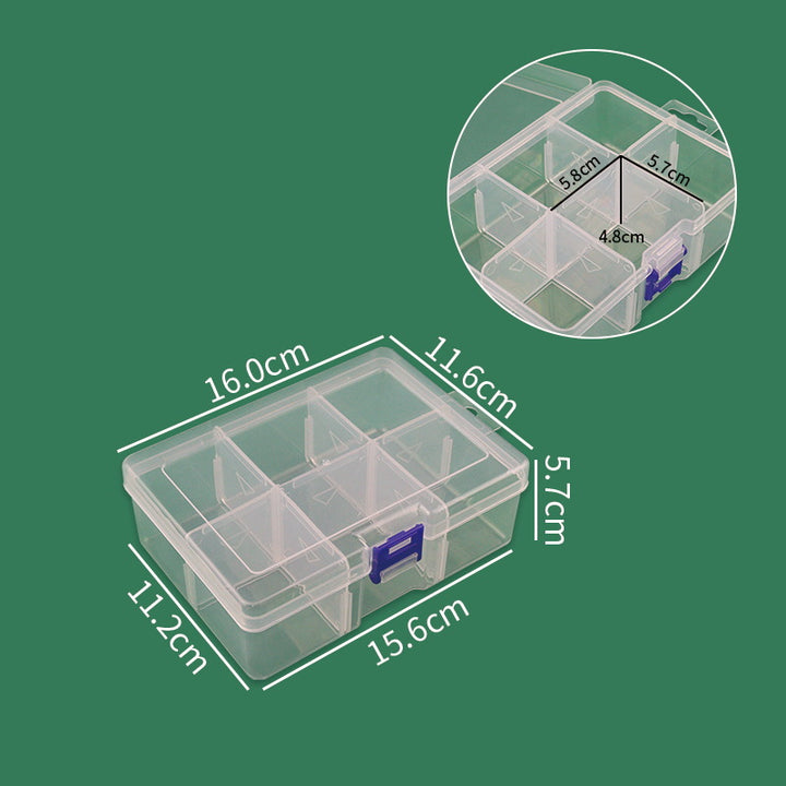 Adjustable Craft Supplies Storage Box Bowlift