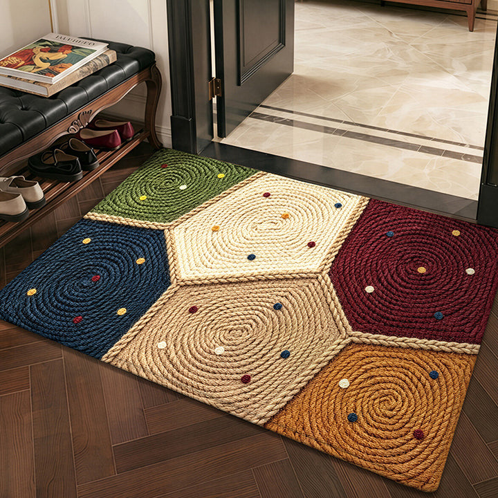 Decorative Entryway Mat for Home Door Display