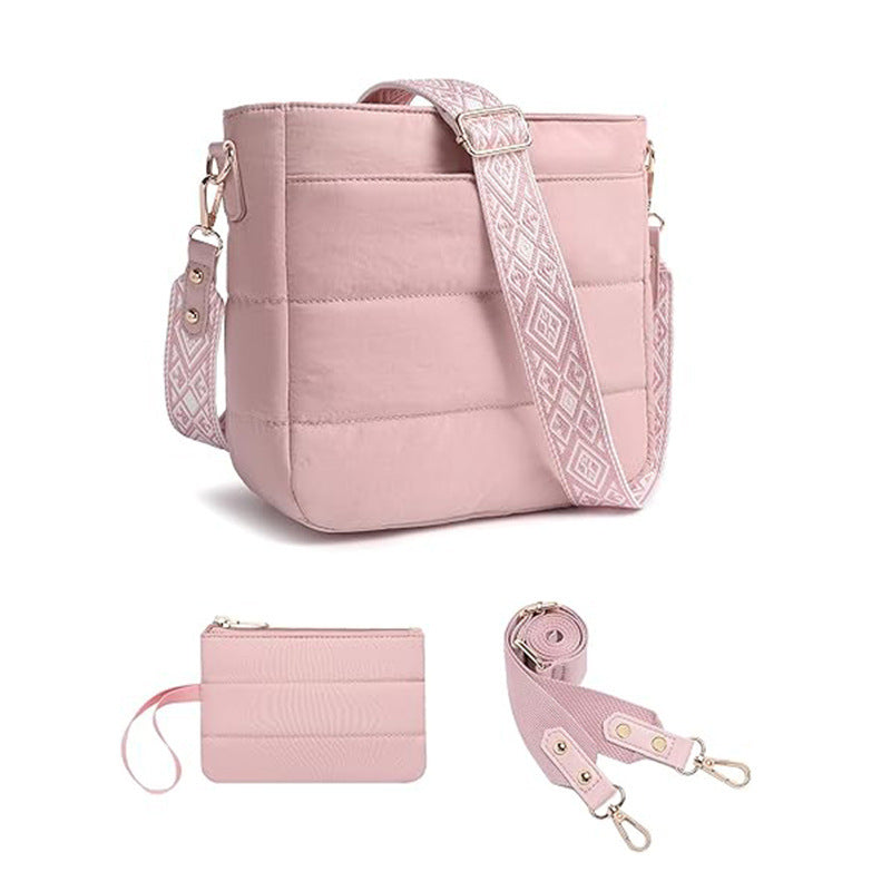 Versatile crossbody bag with detachable card case Bowlift