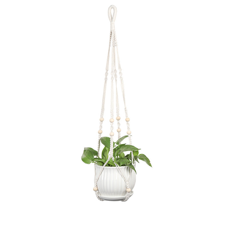 Plant-hanging macrame shelf Bowlift