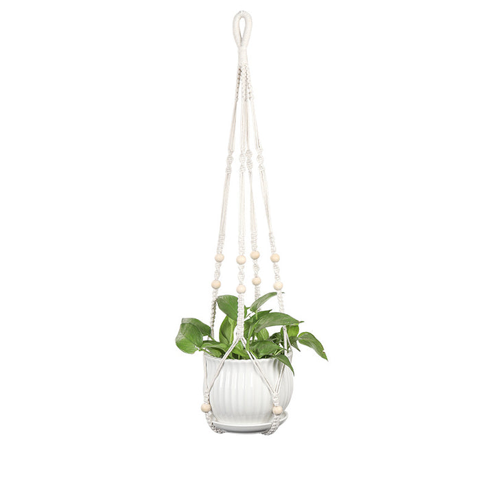 Plant-hanging macrame shelf Bowlift