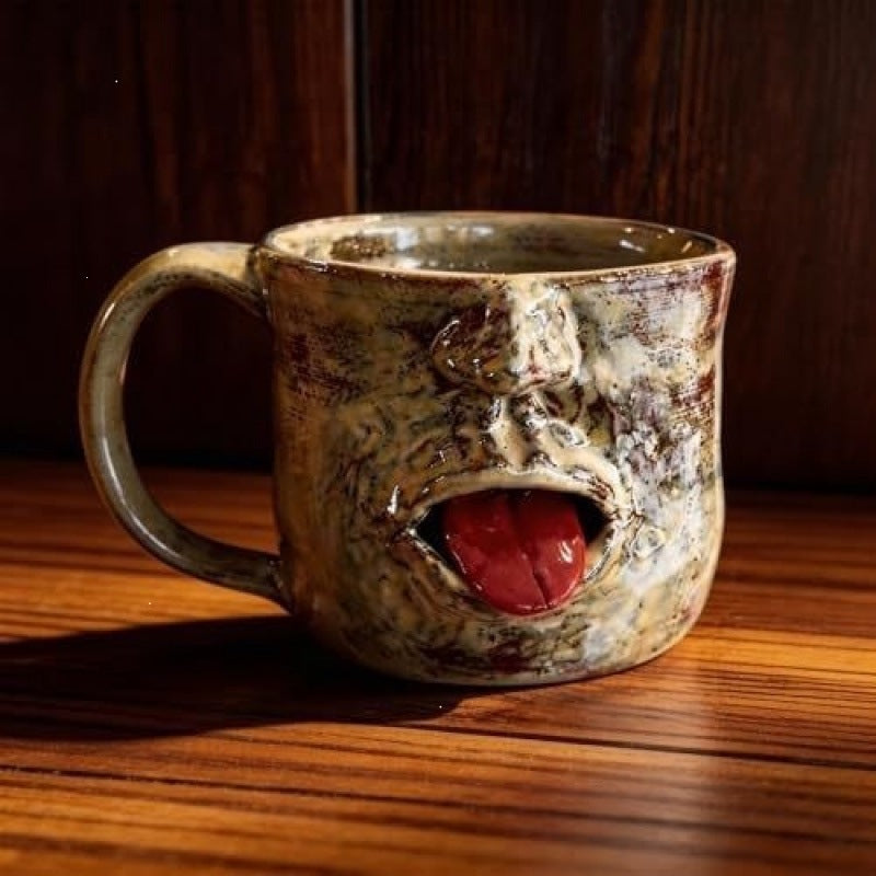Whimsical Face Mug Bowlift
