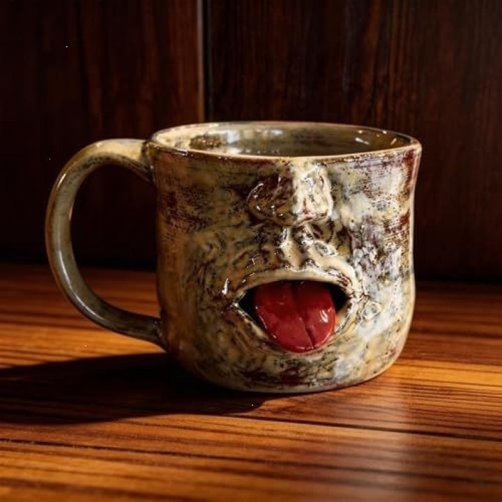 Whimsical Face Mug Bowlift