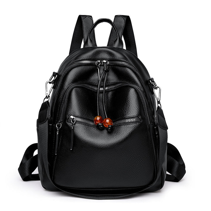 Premium Leather Travel Backpack Bowlift