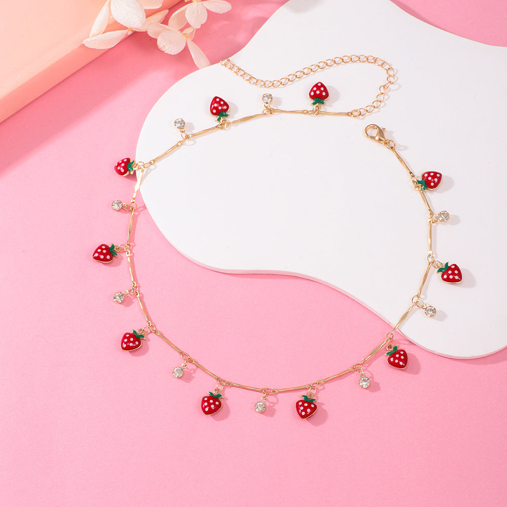 Strawberry Charm Bracelet Bowlift