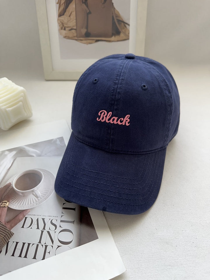 Women's Casual Embroidered Baseball Cap Bowlift 1784188338