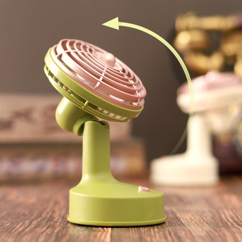 Women Portable Table Fan with Flexible Tilt Adjustment Bowlift