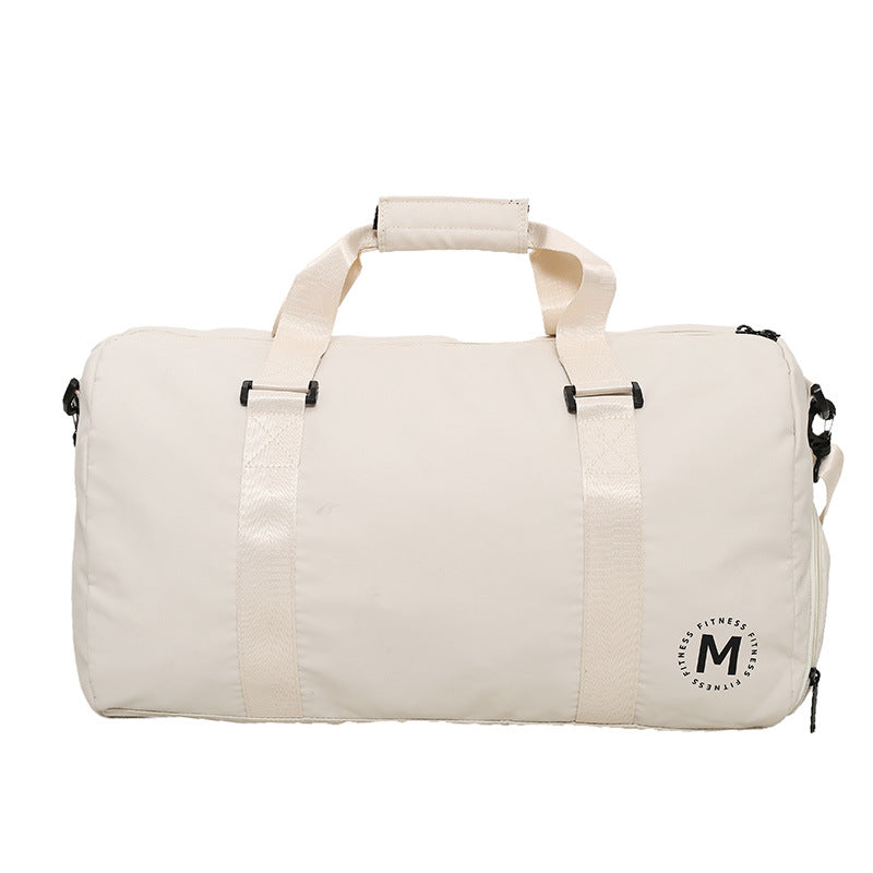 Sporty fitness duffel bag with durable material and intelligent compartment design Bowlift