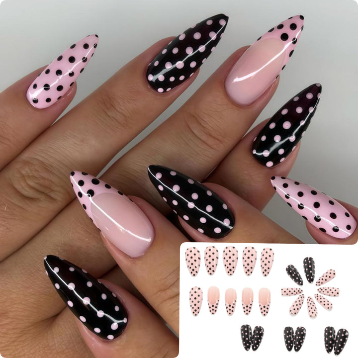 Creative Points Design Artificial Nails Bowlift