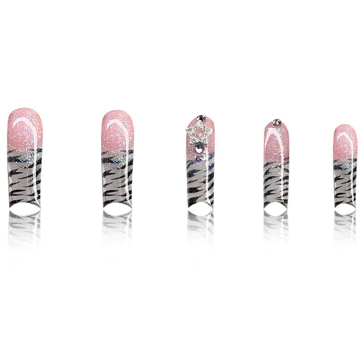 Glamorous Long Nail Art Extensions Bowlift