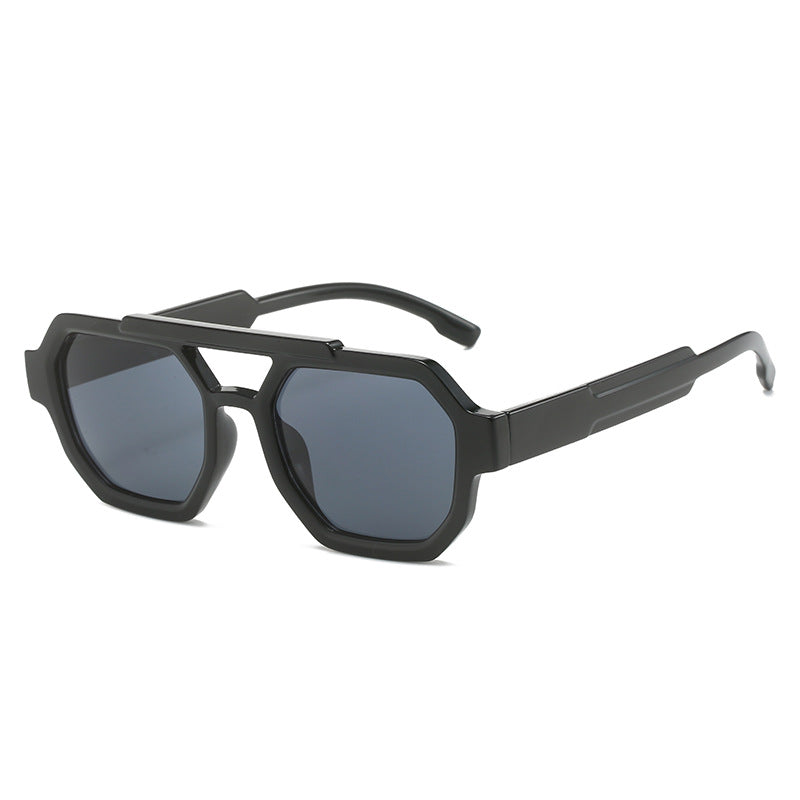 Geometric Oversized Sunglasses Bowlift