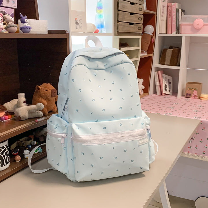Stylish Floral Patterned Backpack