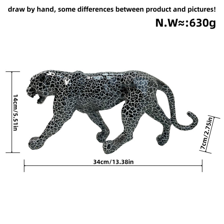 Decorative Jaguar Figurine Bowlift