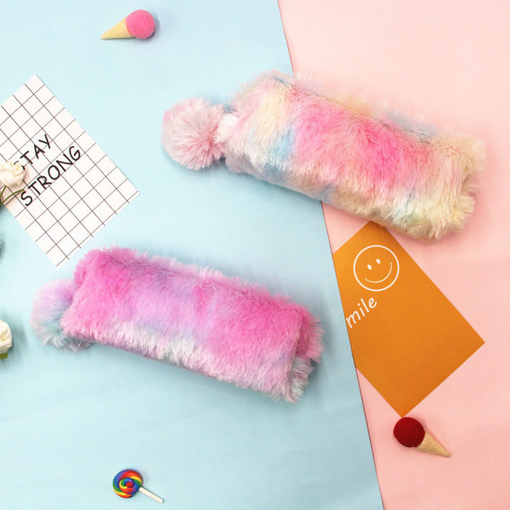 Plush Fluffy Pencil Case Bowlift