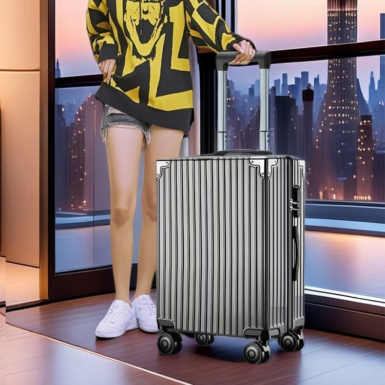 Hardshell Suitcase with Modern 360-Degree Wheels and Secure Combination Lock Bowlift