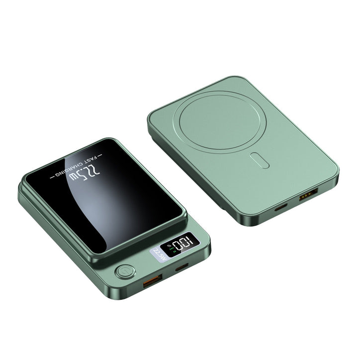 Power bank with intelligent fast charging system and digital power display Bowlift