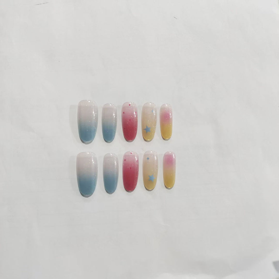 Artistic Ombre Nail Design Set Bowlift