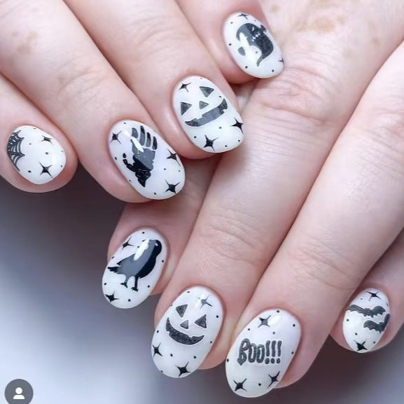 Halloween-Themed Decorative Nail Art Set Bowlift