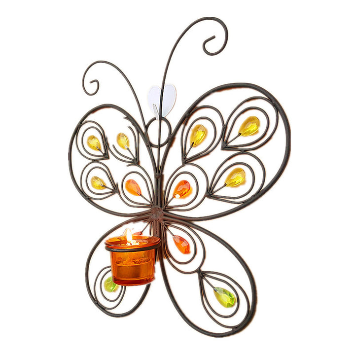 Decorative Butterfly Wall Candle Holder