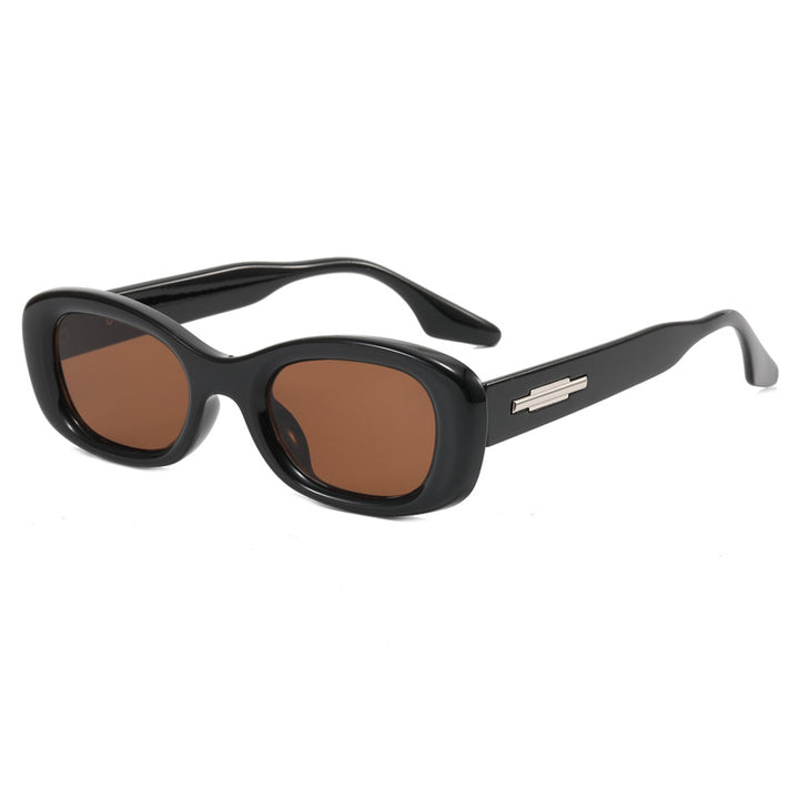 Women's stylish retro sunglasses with wide frame Bowlift