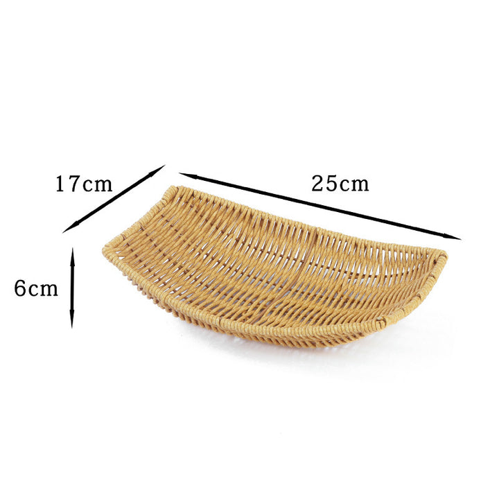 Decorative Woven Serving Tray Bowlift