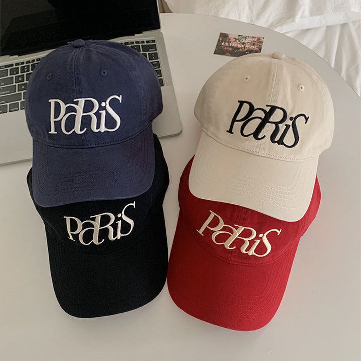 Women's Cotton Embroidered Cap Bowlift