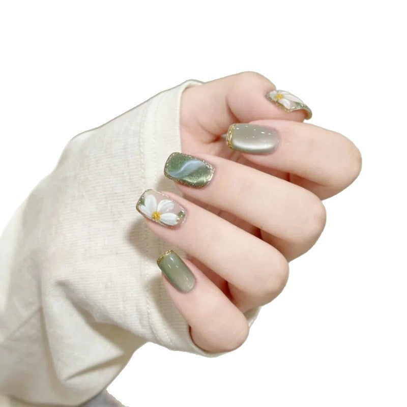 Nail Art Press-On Manicure Bowlift