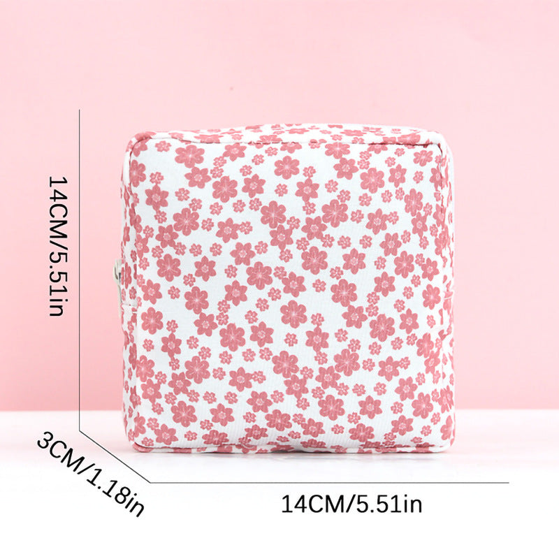 Cosmetic organizer with floral patterned design Bowlift
